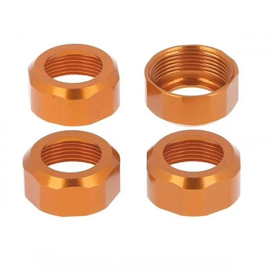 CML Racing CEN Shock Cap (Orange Anodized) 4Pcs 1 CML Racing CEN Shock Cap (Orange Anodized) 4Pcs