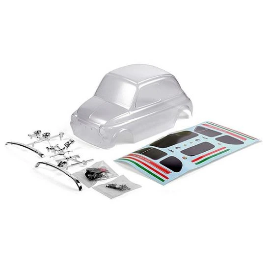 CML Racing CEN Fiat Abarth 595 Clear Body W/ Decal (175 Wb) 1 CML Racing CEN Fiat Abarth 595 Clear Body W/ Decal (175 Wb)