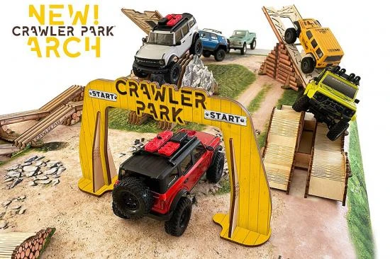 CML Racing Crawler Park Start/Finish Arch 1/24 Rc Crawler Park Circuit 2 CML Racing Crawler Park Start/Finish Arch 1/24 Rc Crawler Park Circuit - Image 2