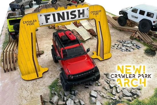 CML Racing Crawler Park Start/Finish Arch 1/24 Rc Crawler Park Circuit 3 CML Racing Crawler Park Start/Finish Arch 1/24 Rc Crawler Park Circuit - Image 3